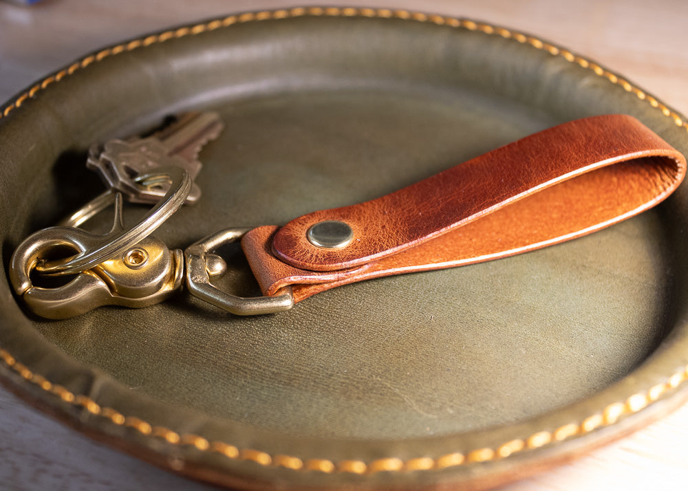 leather lanyard